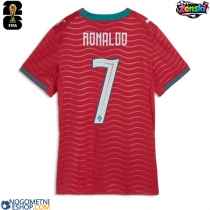 Ženski Nogometni dresi Portugalska Cristiano Ronaldo #7 Domači SP 2026 Kratek Rokav